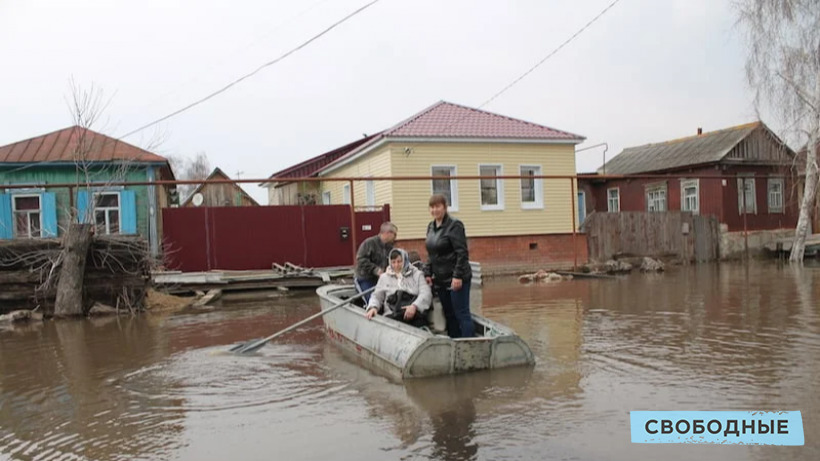 МЧС: В Саратовской области из-за паводка могут оказаться под водой еще девять дворов
