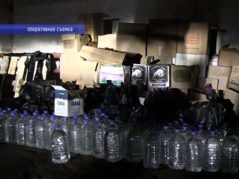 В Балашове изъяли 16 тысяч литров контрафактного алкоголя