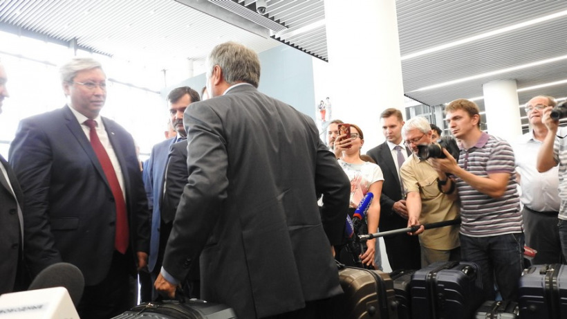 Спикер Госдумы решил не общаться с журналистами в аэропорту «Гагарин»