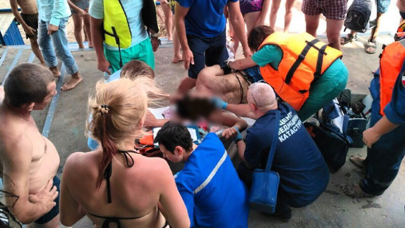 Спасатели реанимировали мужчину, захлебнувшегося в Волге 