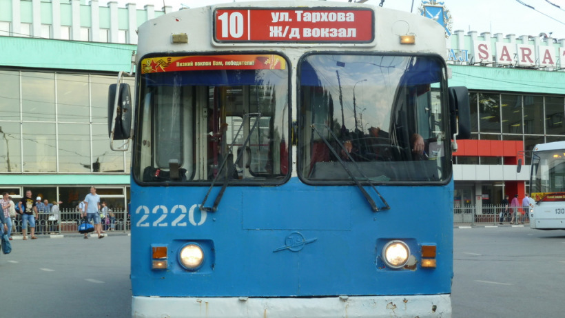 В Саратове встали троллейбусы №10