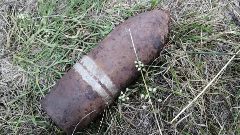 На заброшенной ферме под Саратовом нашли артиллерийский снаряд