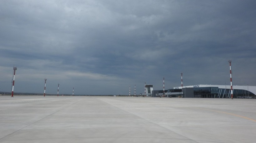 За четыре дня до первого полета ВПП аэропорта «Гагарин» еще не введена в эксплуатацию