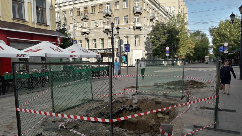 Реконструкция водопровода на проспекте Кирова завершится не раньше середины октября