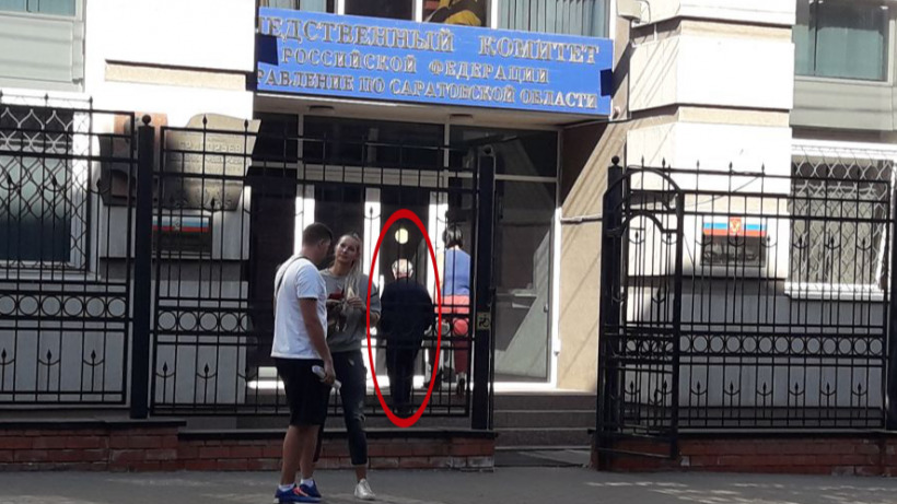 Журналисты застали Александра Ландо входящим в здание Следственного комитета