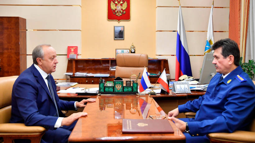 Замгенпрокурора РФ провел беседу с Радаевым о ситуации в регионе
