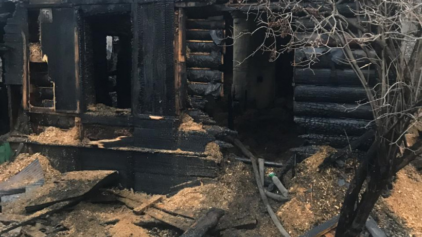 Владелица частного дома в Увеке стала жертвой пожара