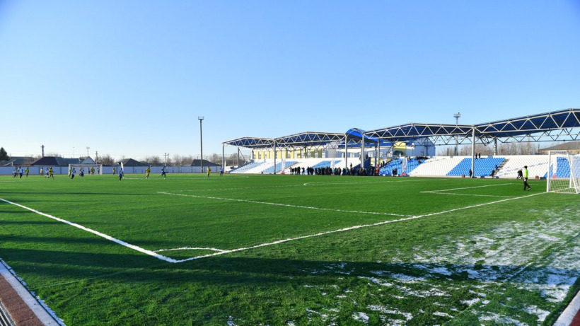 В Ершове открыли стадион, восстановленный по нацпроекту «Демография»