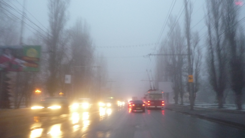ГИБДД предупреждает саратовцев об опасном тумане