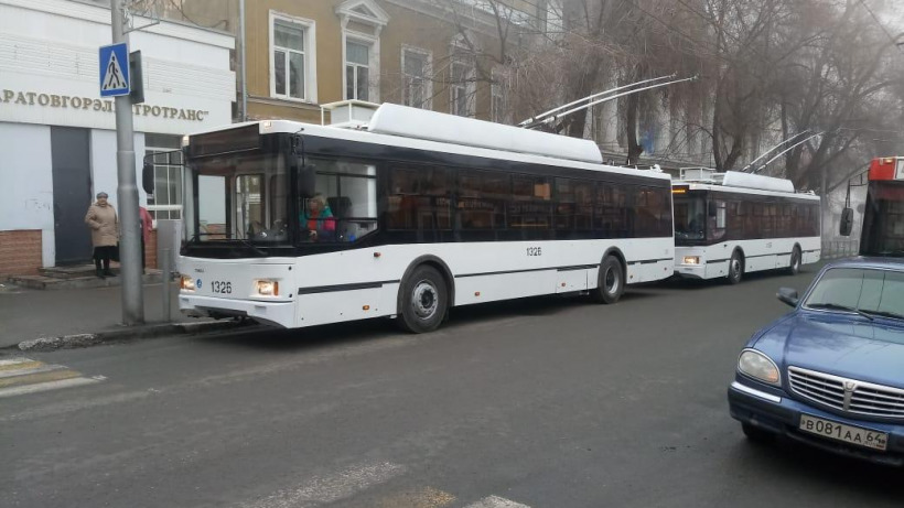 Новые саратовские троллейбусы пока будут ездить только по центру города