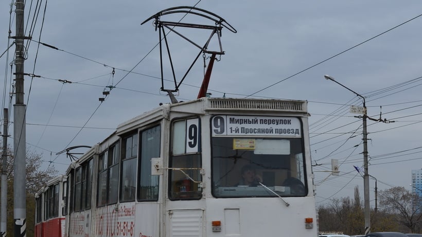В Саратове снова пошли трамваи №9
