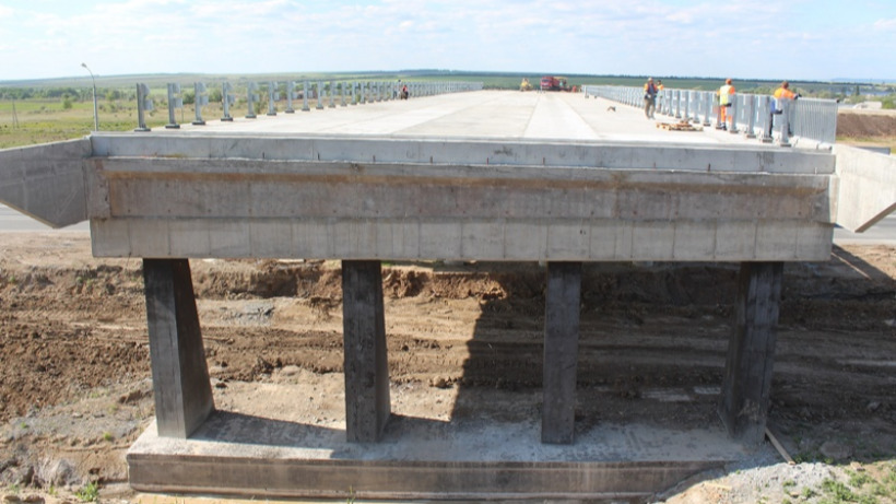 За год в Саратовской области построен один новый мост 