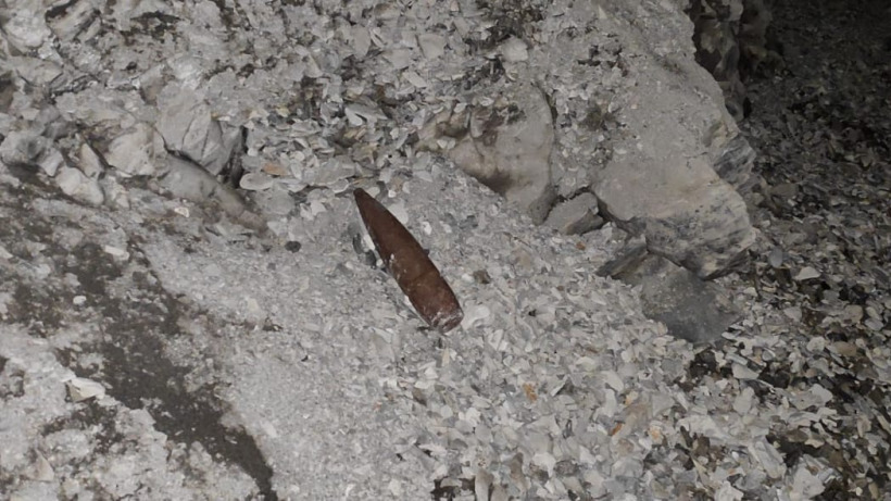 На берегу Волги под Красноармейском обезвредили ржавый артиллерийский снаряд 