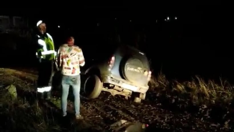 Ночная погоня в Саратове. Два экипажа ДПС преследовали пьяного водителя на «Ниве»