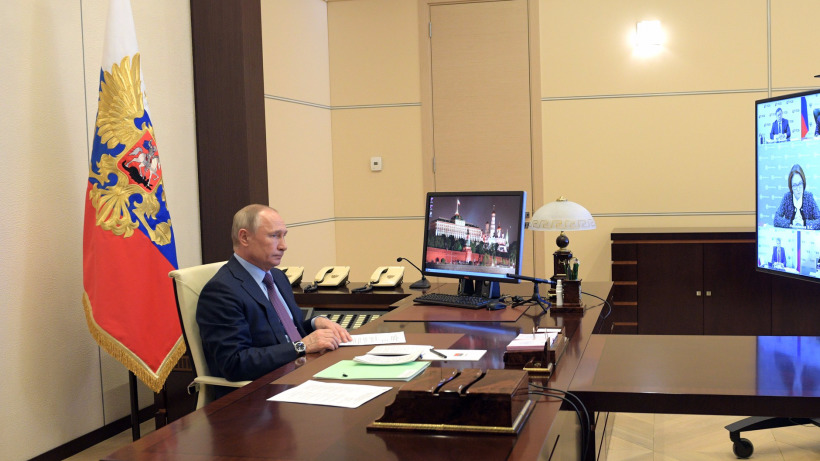 Путин: Период нерабочих дней продлится до 11 мая 