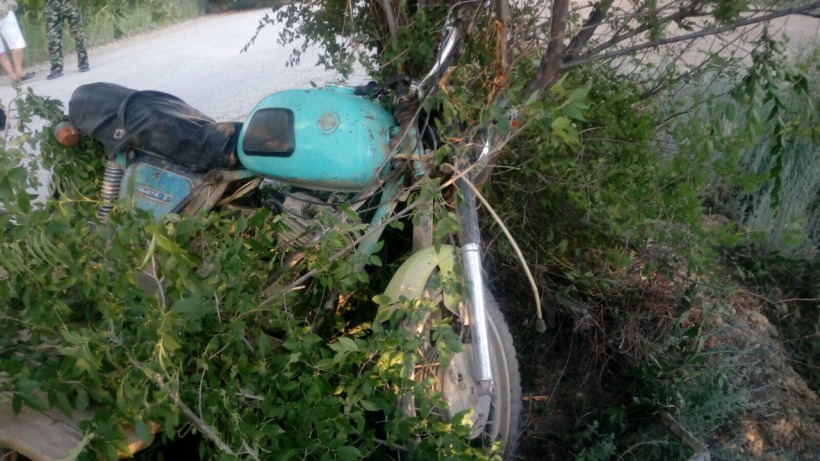 В Саратовской области мужчина на мотоцикле врезался в дерево и погиб 