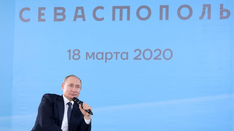 Путин не связывает ухудшение отношений Москвы и Киева с присоединением Крыма к России 