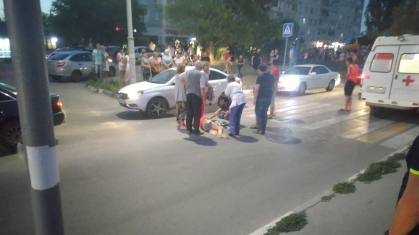 В Ленинском районе водитель на Audi сбил ребенка