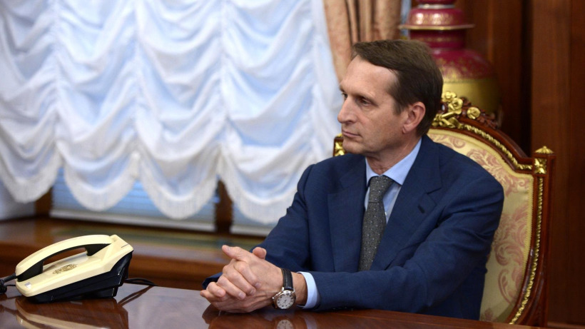 Нарышкин рассказал, что спецслужбы НАТО «хотели принести в жертву одного из лидеров российской оппозиции»