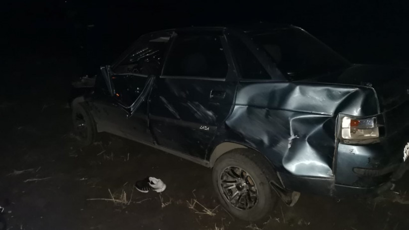 В аварии под Саратовом погиб водитель перевернувшейся «десятки»