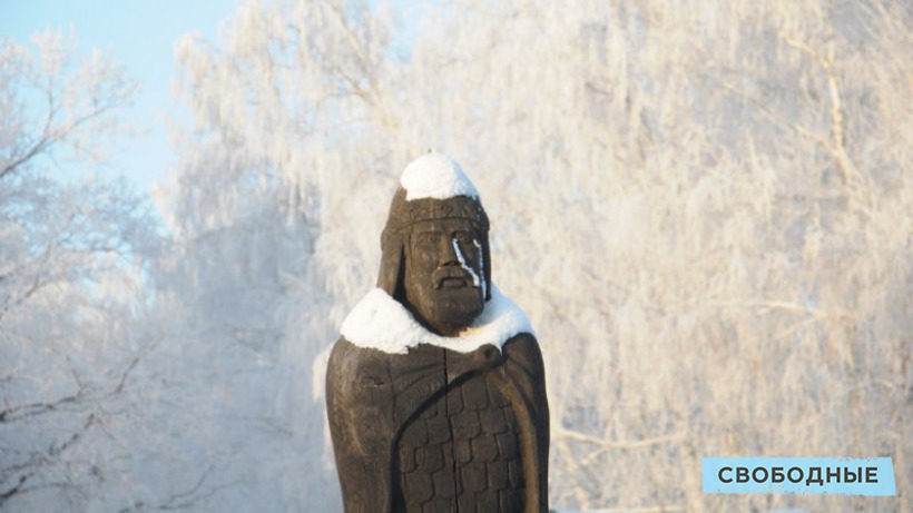 Первый день зимы в единственном снежном уголке Саратова. Фоторепортаж