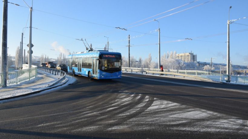 По Трофимовскому мосту началось движение троллейбусов, появился новый маршрут