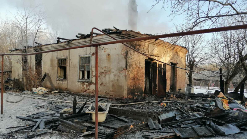 Под Балашовом пенсионер сгорел в доме без газа и электричества