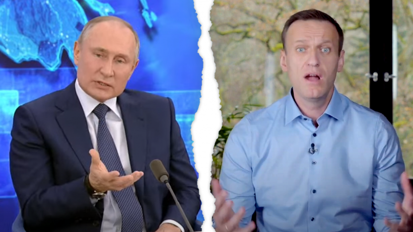 «Кому он нужен?» Путин утверждает, что ФСБ непричастно к произошедшему с Навальным