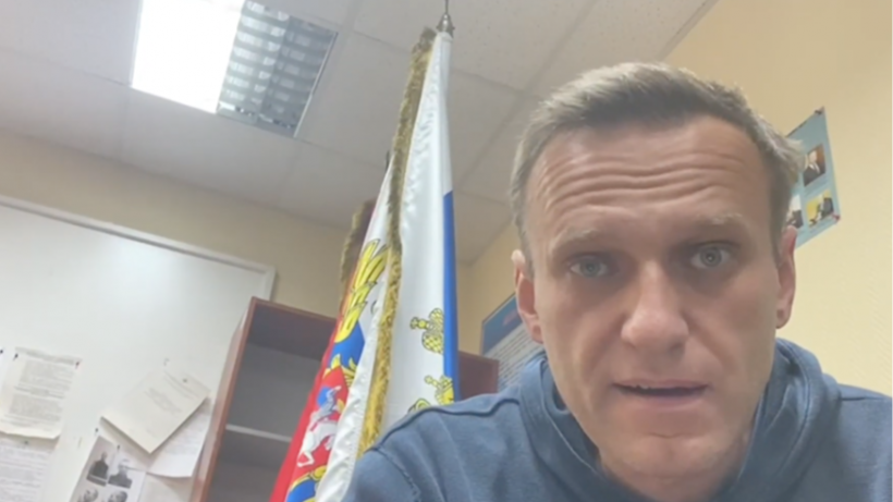Навального отправили под арест на 30 суток