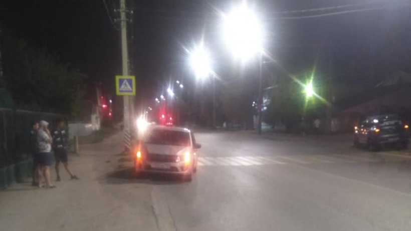 В Балакове «Гранта» сбила школьницу, которая шла по «зебре»
