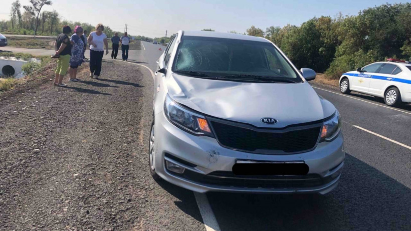Под Энгельсом иномарка насмерть сбила велосипедистку