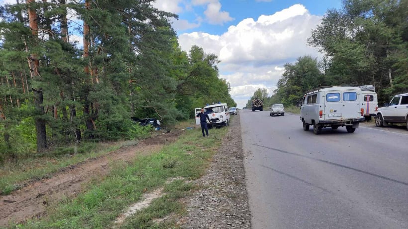 В ДТП под Балашовом погибла пенсионерка-водитель