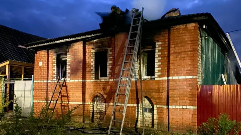 В Балашове трехлетний мальчик погиб в горящем доме