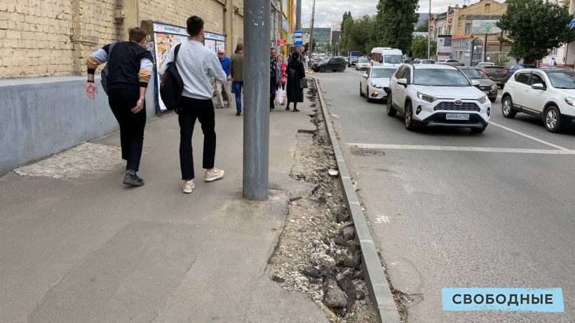 Мэр Саратова потребовал благоустроить улицы с отремонтированными дорогами 