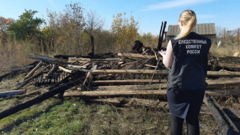 Пожар под Саратовом унес жизнь пожилого сельчанина