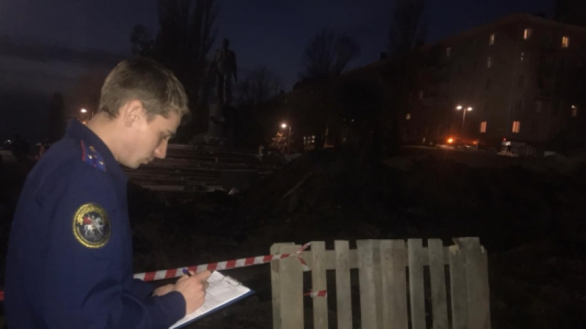 У памятника Гагарину в Саратове нашли человеческие кости