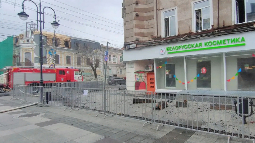 После пожара в здании гостиницы «Россия» перенесли остановку на улице Горького