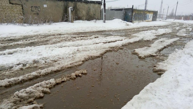 Дождь и мокрый снег. ГИБДД просит саратовцев быть осторожными на дорогах