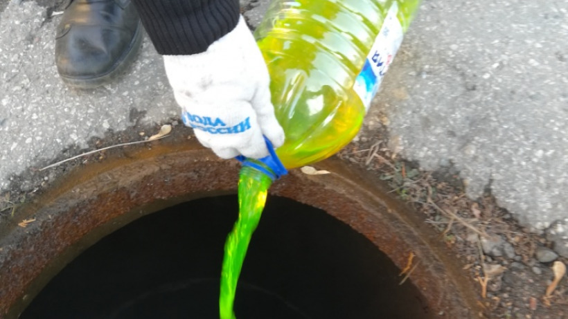 С помощью краски чиновники нашли источник ручья с фекалиями в поселке саратовского губернатора