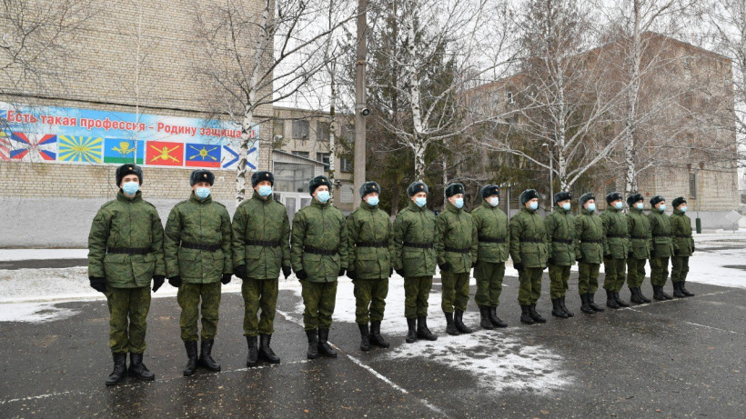 Саратовские призывники пополнили ряды Президентского полка