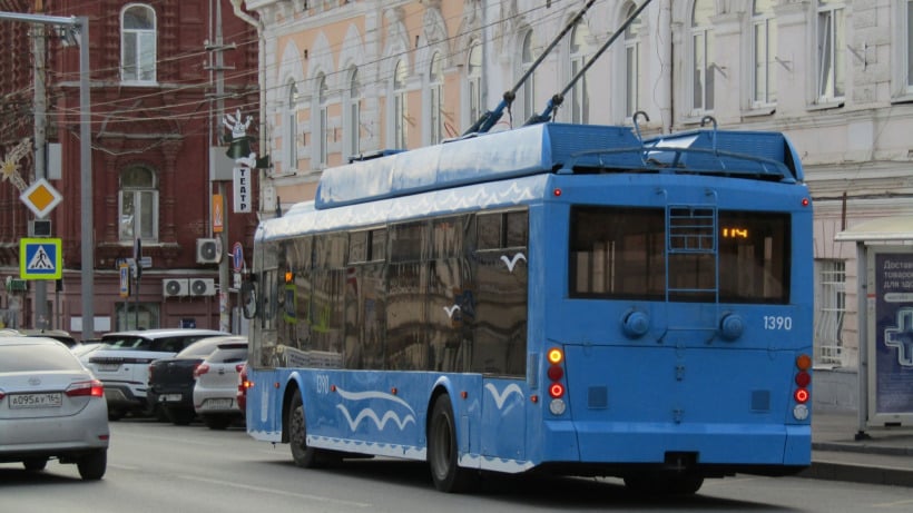 В центре Саратова остановилось движение троллейбусов трех маршрутов