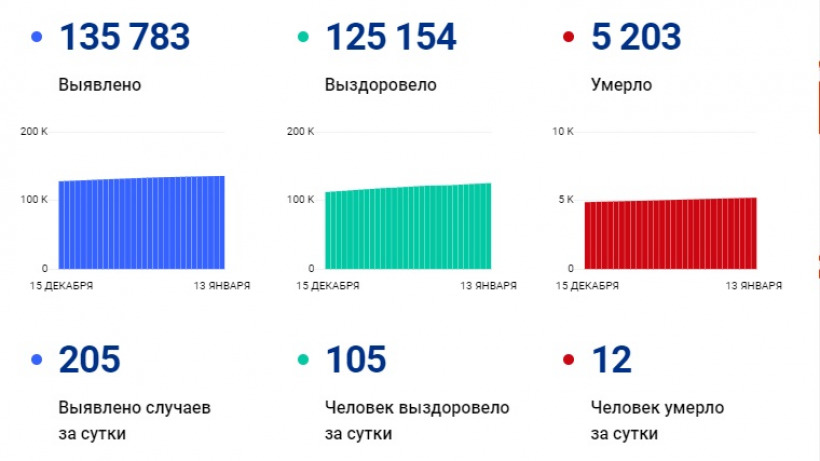За сутки от коронавируса скончались 12 жителей Саратовской области