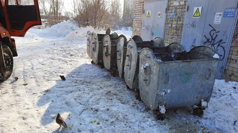 Чиновники отчитались о вывозе мусора из Заводского района