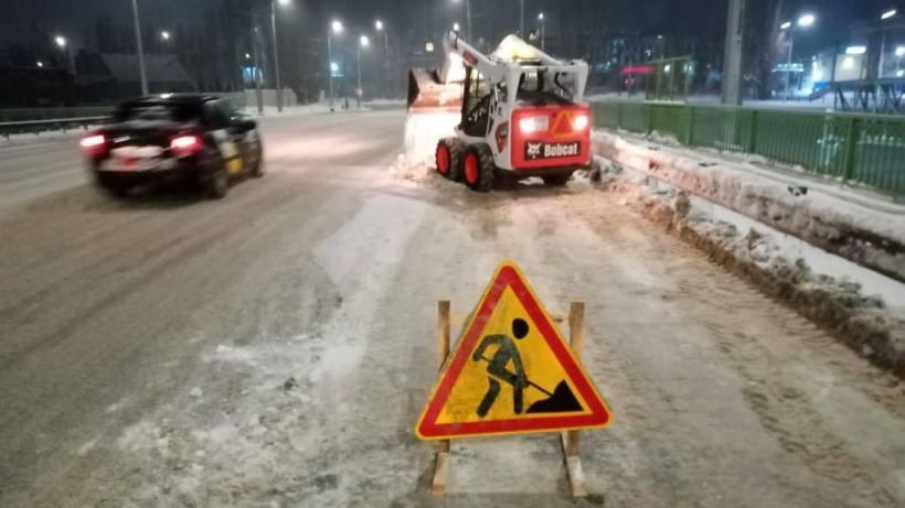 На ночь в Саратове для уборки снега перекроют четыре улицы