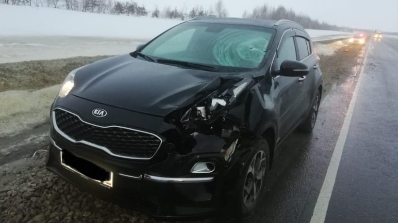 Под Саратовом KIA насмерть сбила неизвестного пешехода