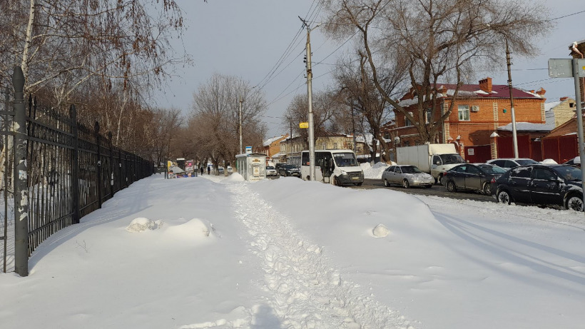 В Саратове на ночь перекроют уличное движение для расчистки снега