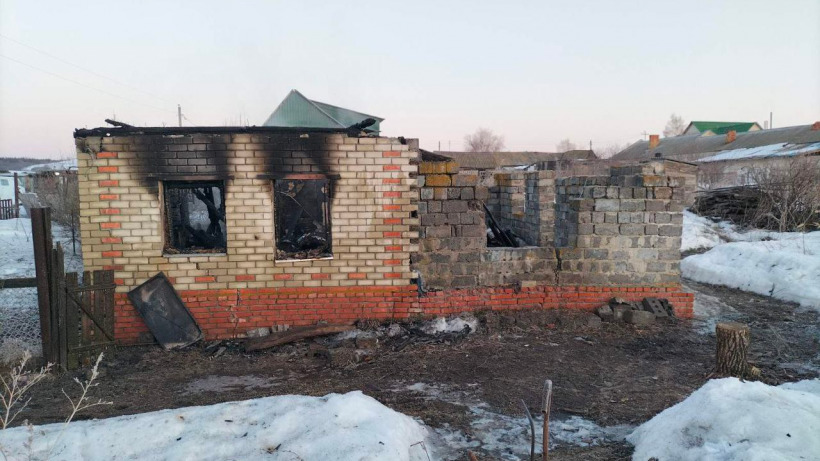 Пенсионерка погибла при пожаре в Лысогорском районе