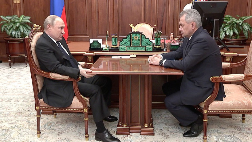 Путин приказал отменить штурм «Азовстали», Шойгу доложил ему о взятии под контроль Мариуполя