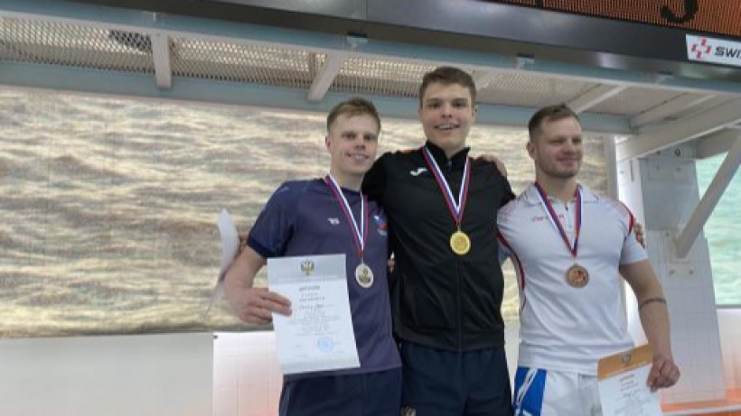 Саратовский пловец завоевал серебро чемпионата России по подводному спорту