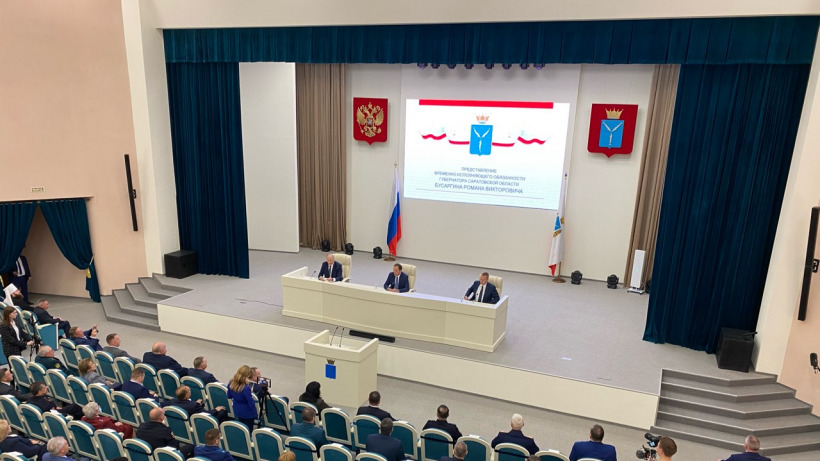 Полпред президента официально представил Бусаргина в качестве врио губернатора Саратовской области